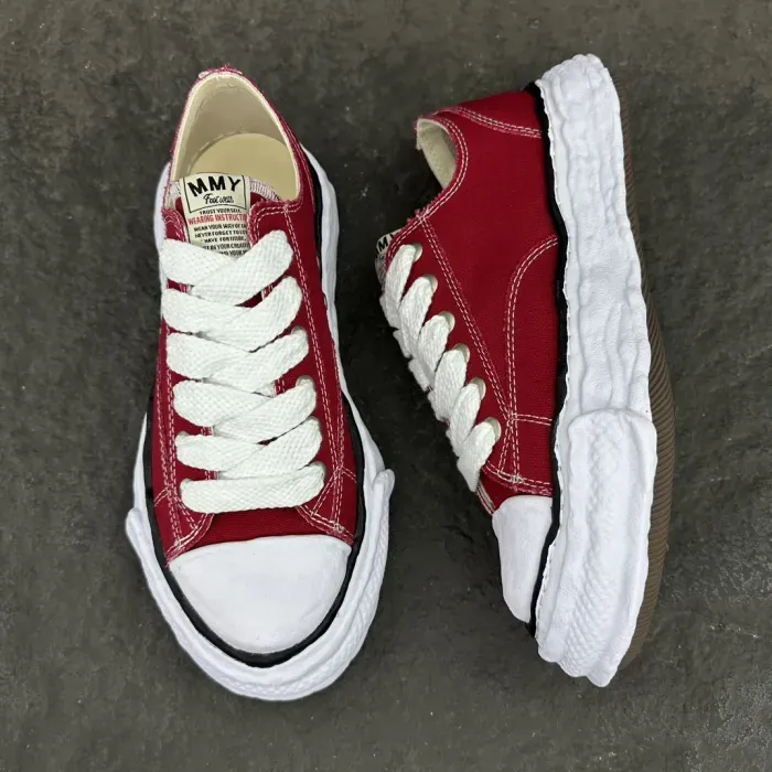 Mihara Yasuhiro Aison Mihara Yasuhiro MMY Sneaker — Maroon