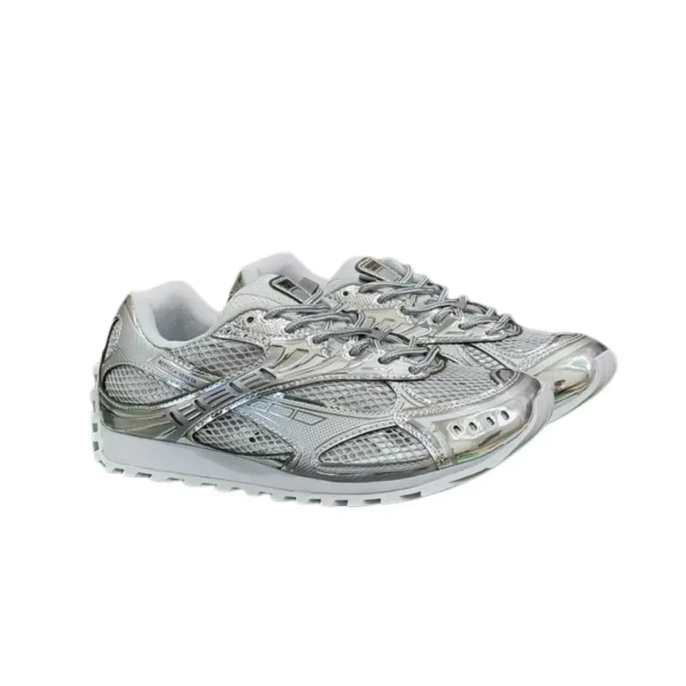 Bottega Veneta Bottega Veneta Orbit Sneakers — Silver Metallic