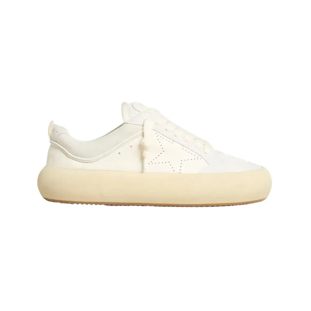 Golden Goose Golden Goose Space-Star Cube — White Leather