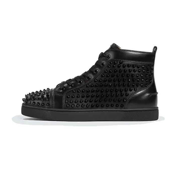 Christian Louboutin Orlato Leather Sneakers Spike — 