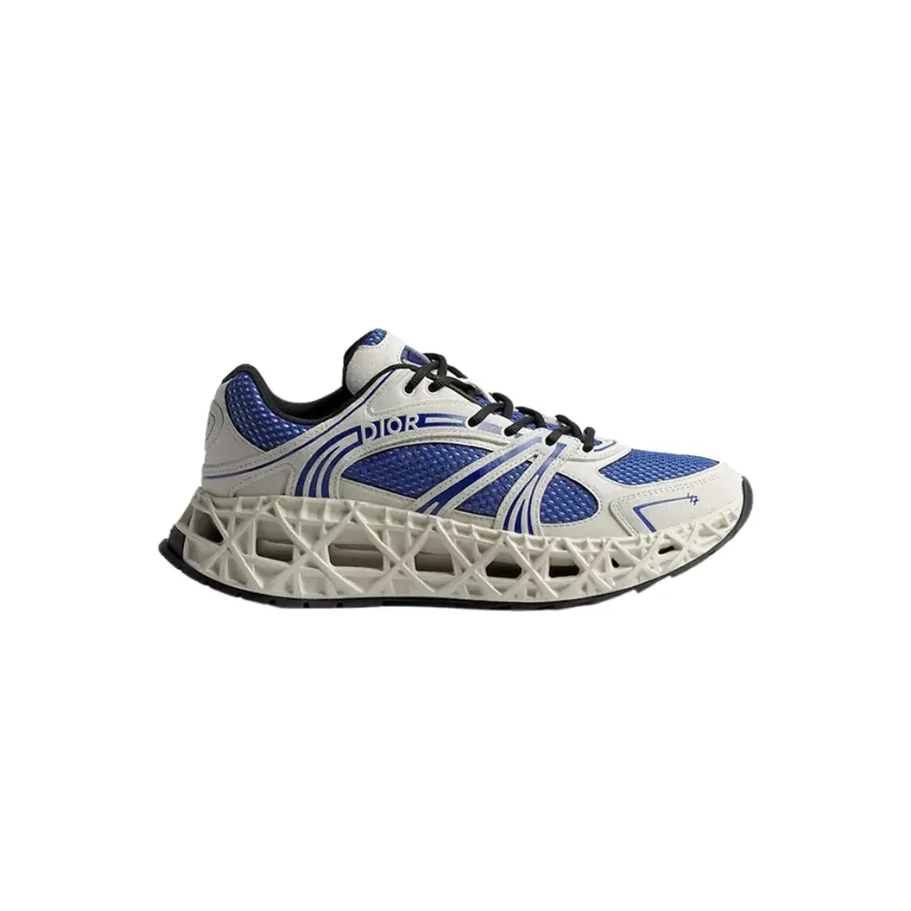 Dior B35 NXXT Sneaker — White Suede Calfskin
