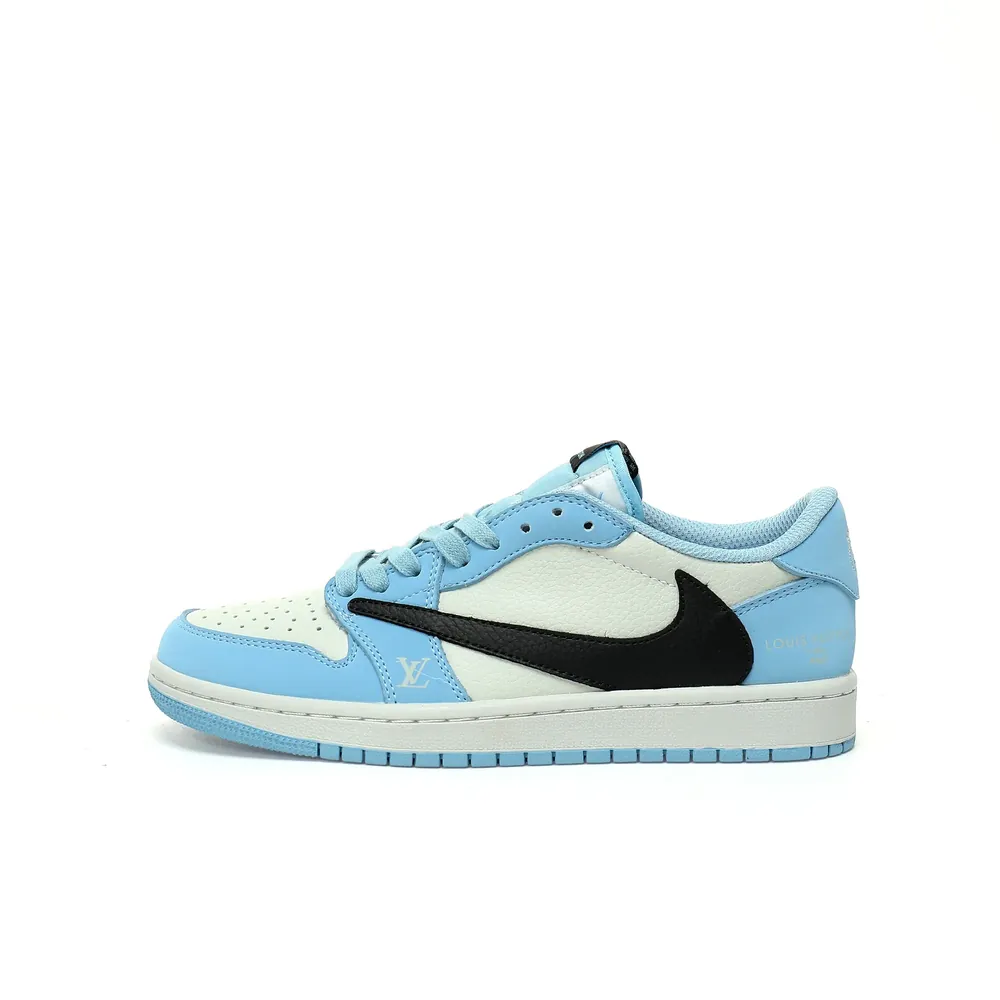 Louis Vuitton Louis Vuitton x Travis Scott x Nike Air Jordan 1 Low OG SP UNC