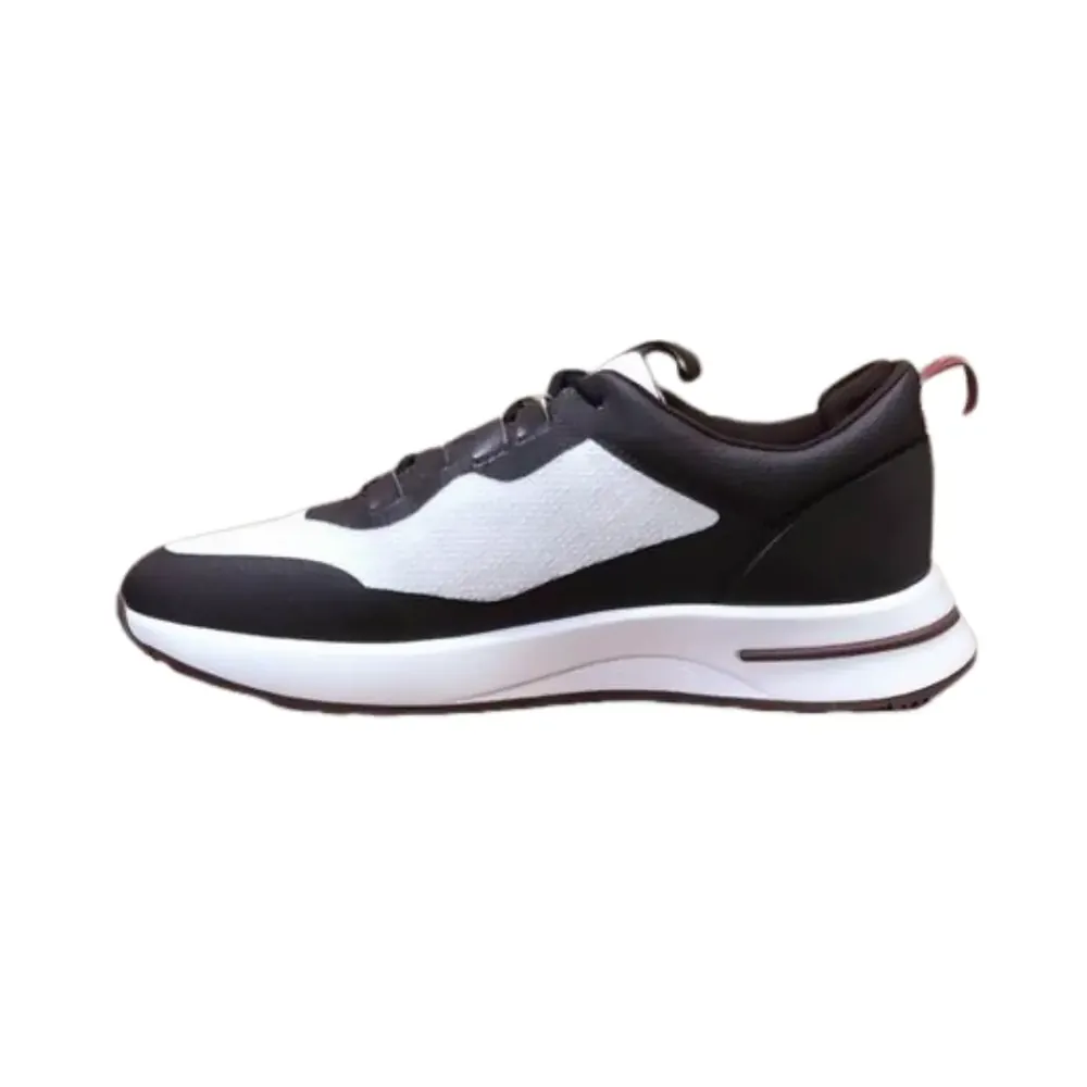 Loro Piana Loro Piana Flexy Walk Sneakers — Black White Fabric