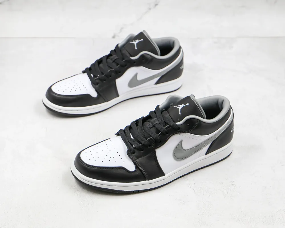 Jordan Nike Air Jordan 1 Low — Black White Grey