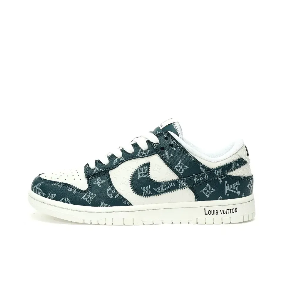 Louis Vuitton LV x Nike SB Dunk Low Dark — indigo White LV Monogram
