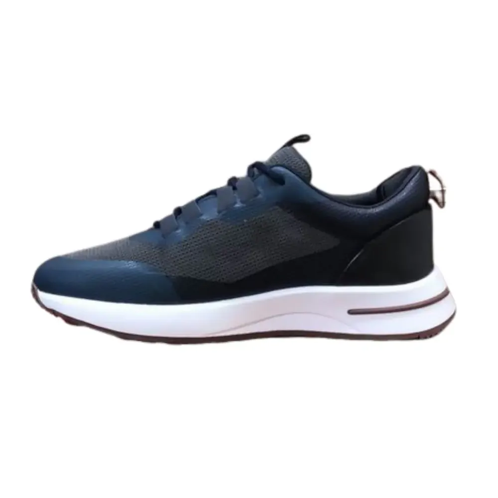Loro Piana Loro Piana Flexy Walk Sneakers — Navy Dark Blue Fabric