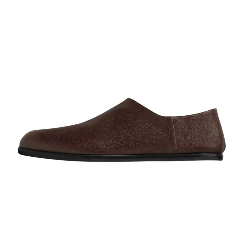 Maison Margiela Maison Margiela Tabi Babouches Flats — Brown