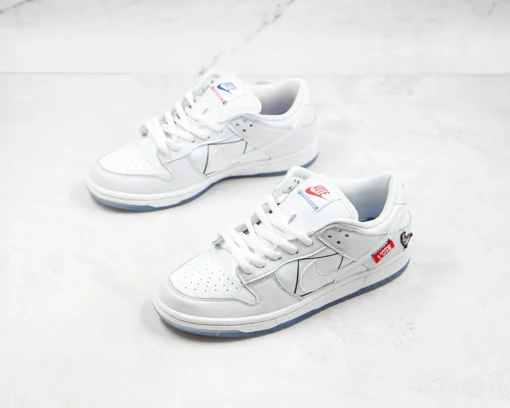 Nike NIKE Dunk Low — White pigeon