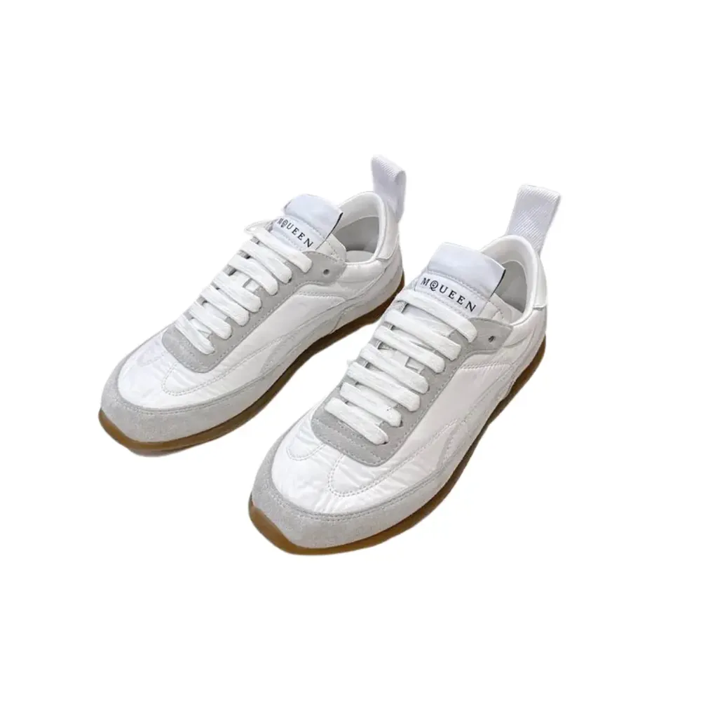 Alexander McQueen Alexander McQueen EC1 Low-Top Sneakers — White Grey
