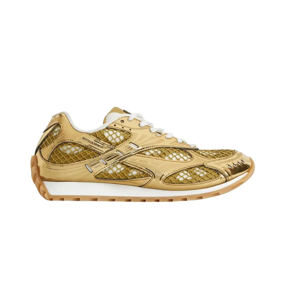 Bottega Veneta Bottega Veneta Orbit Sneaker — Gold