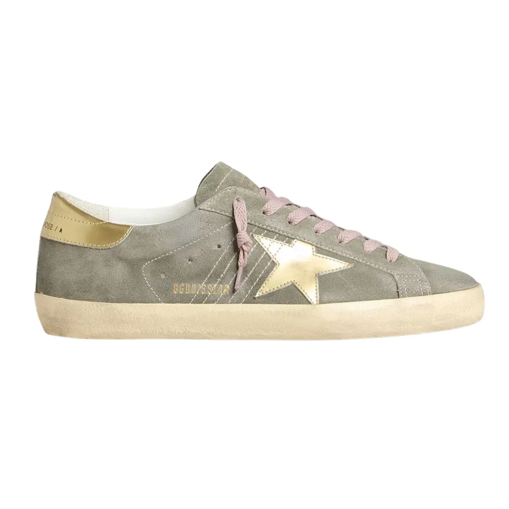 Golden Goose Golden Goose Super-Star — Gray Suede