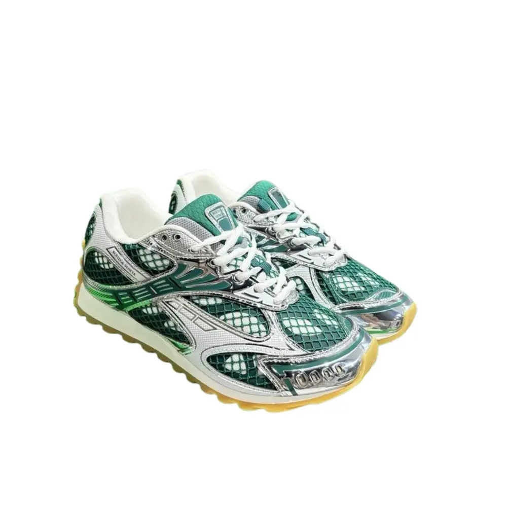 Bottega Veneta Bottega Veneta Orbit Sneakers — Green