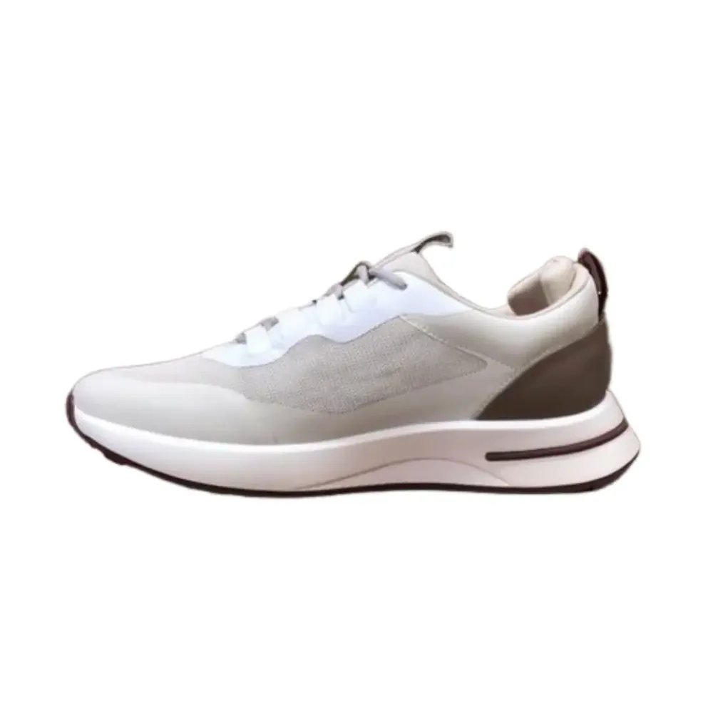 Loro Piana Loro Piana Flexy Walk Sneakers — White Gray