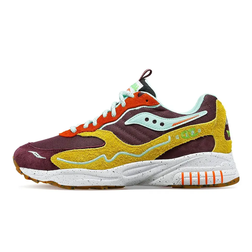 Saucony Saucony 3D Grid Hurricane Trailian — Brown Mustard