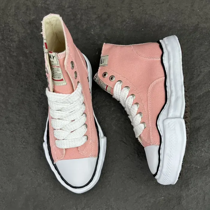 Mihara Yasuhiro Aison Mihara Yasuhiro MMY High Sneaker — Pink