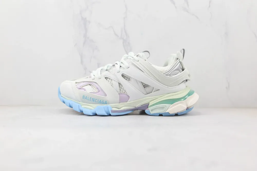 Balenciaga BALENCIAGA Track Pure — white blue background