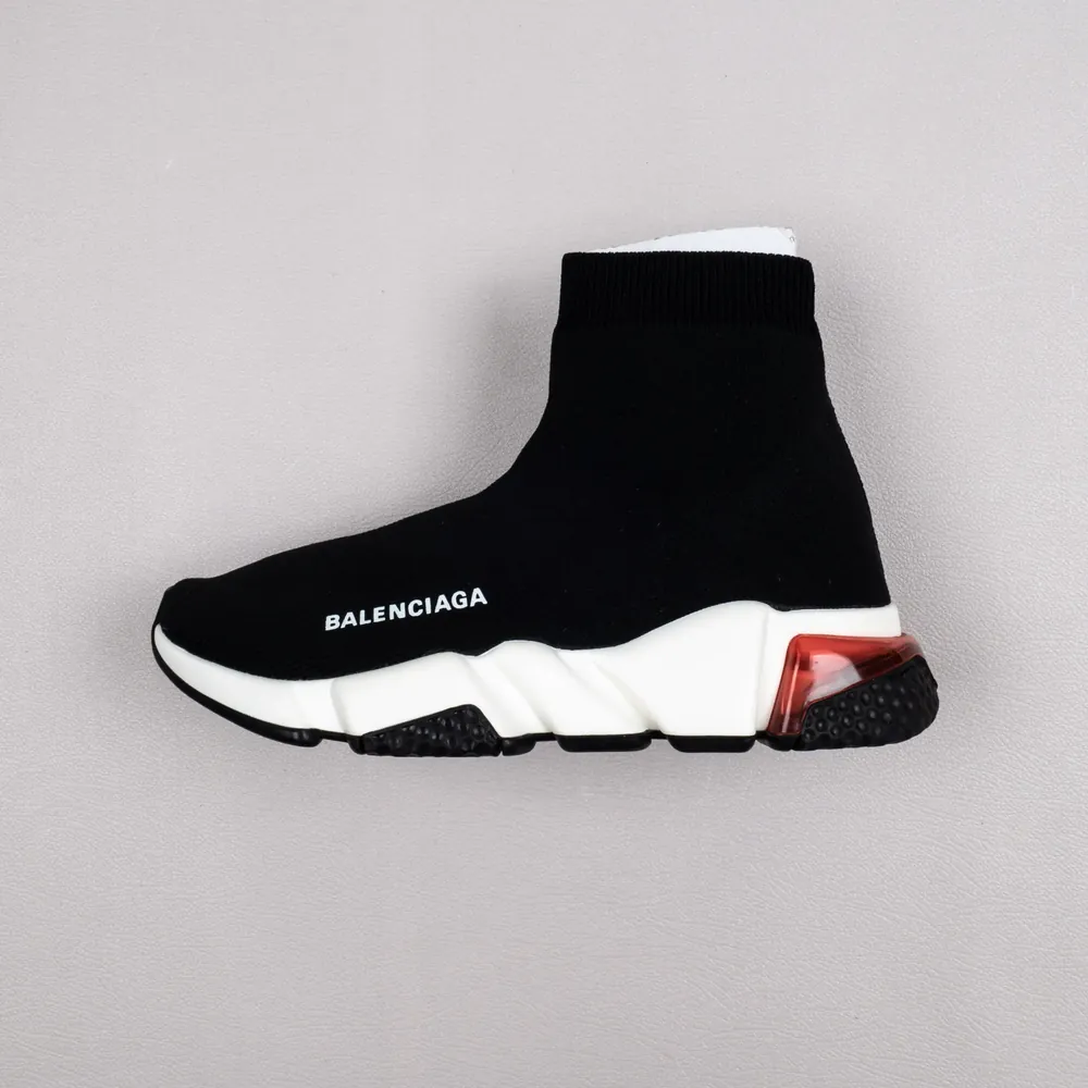 Balenciaga Balenciaga Speed knit Mid — White Red