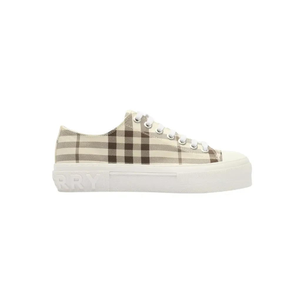 Burberry Burberry Check Sneakers Light — Beige