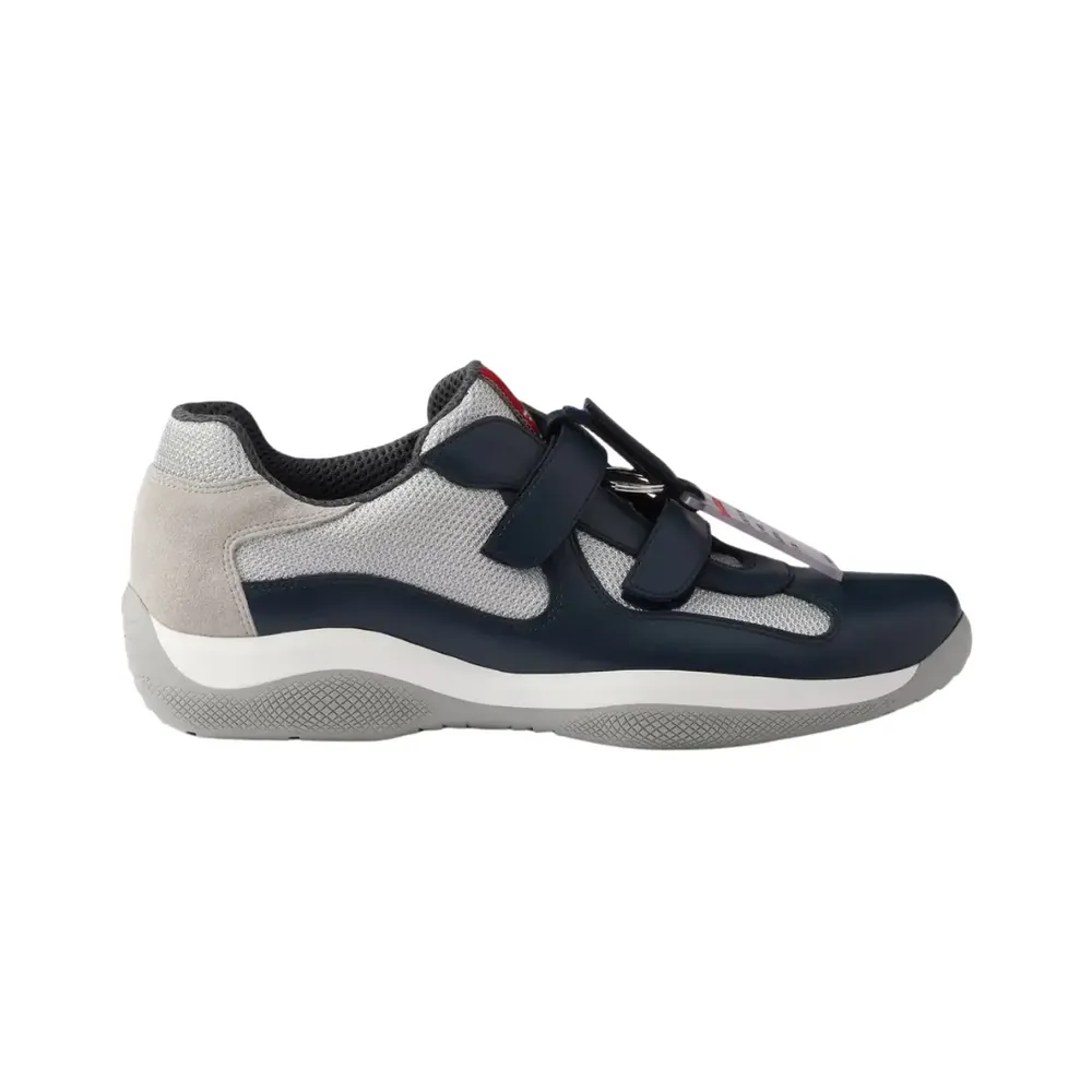 Prada Prada America s Cup Sneakers — Navy Grey Colorway