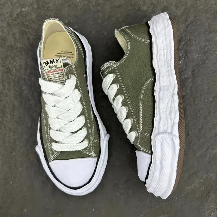Mihara Yasuhiro Aison Mihara Yasuhiro MMY Sneaker Core — Green