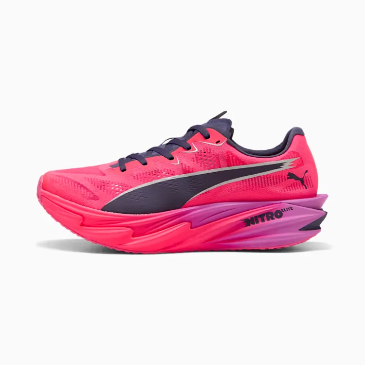 Puma Puma Deviate NITRO Elite 4 Pure Pink-Electric Orchid-Deep — Plum