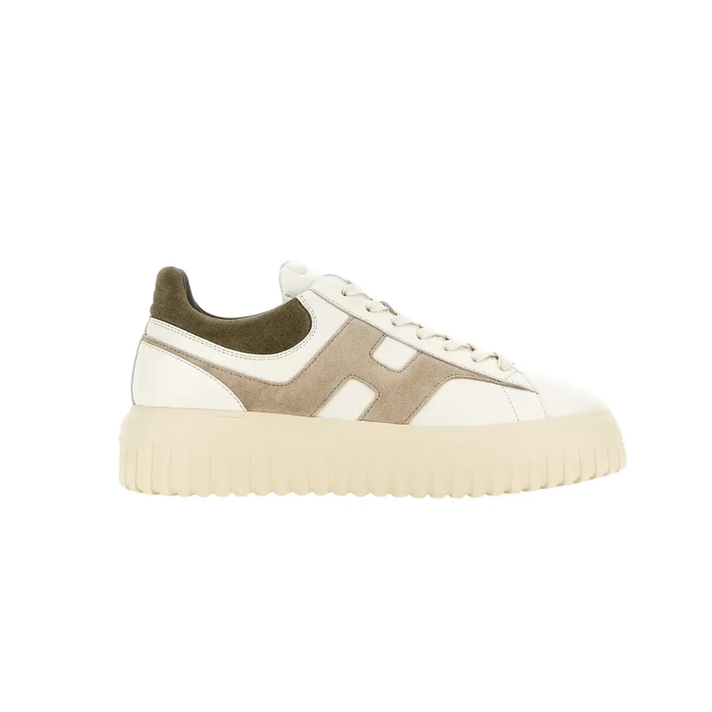 Hogan Hogan H-Stripes — Ivory Beige Brown