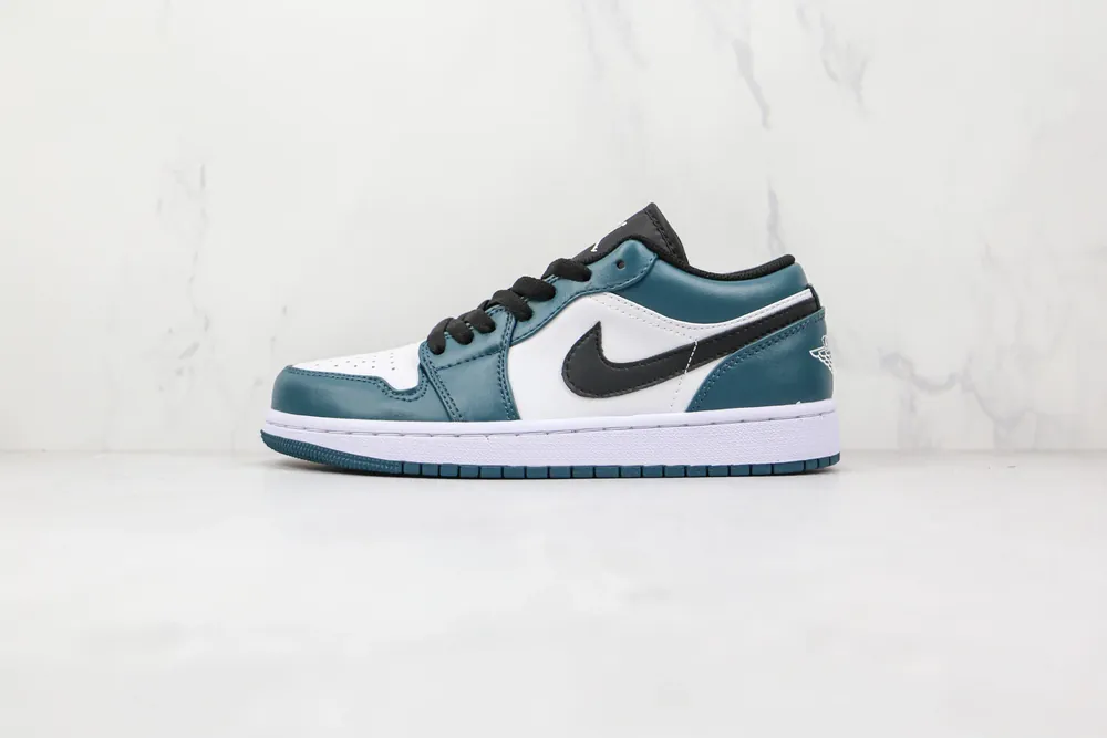 Jordan NIKE Air Jordan 1 Low — White green
