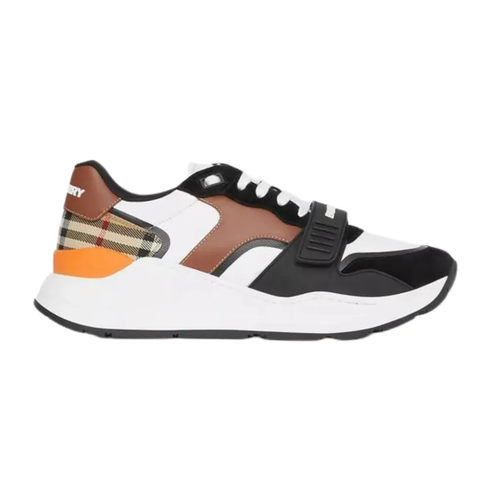 Burberry Burberry Ramsey Sneakers Archive — Beige Black