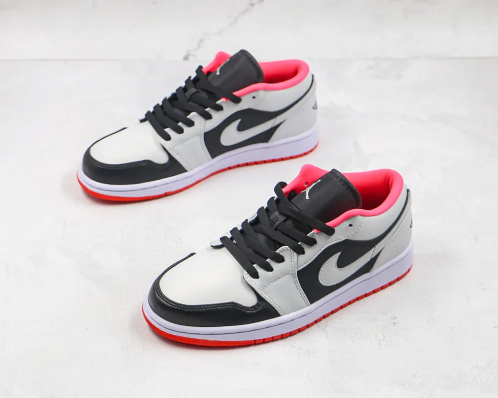 Jordan NIKE Air jordan 1 low — Black greyish red