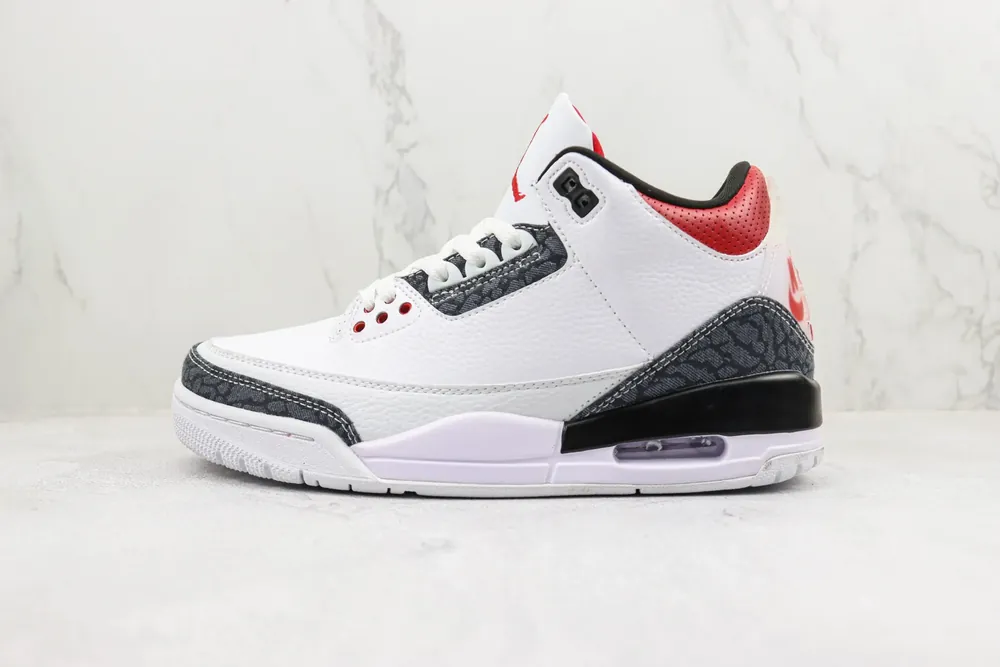 Jordan Nike Air Jordan 3 Retro SE Fire — Red Denim