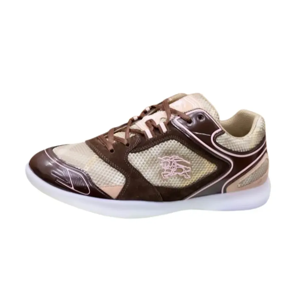 Burberry Burberry Matrix Sport Sneakers Chestnut — Brown