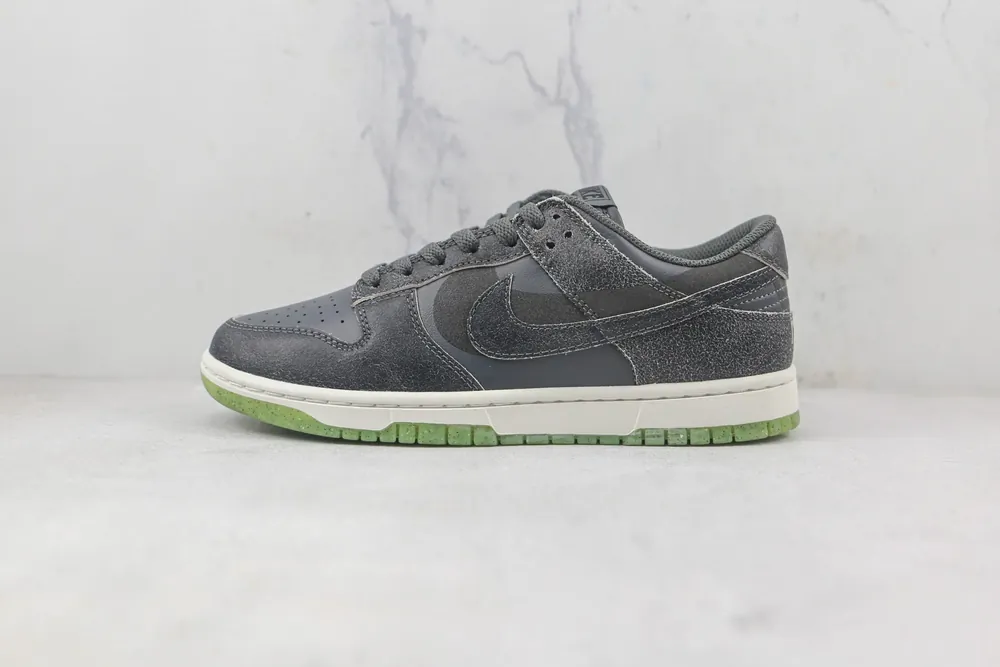 Nike Nike Dunk Low Double Swoosh — Grey Green