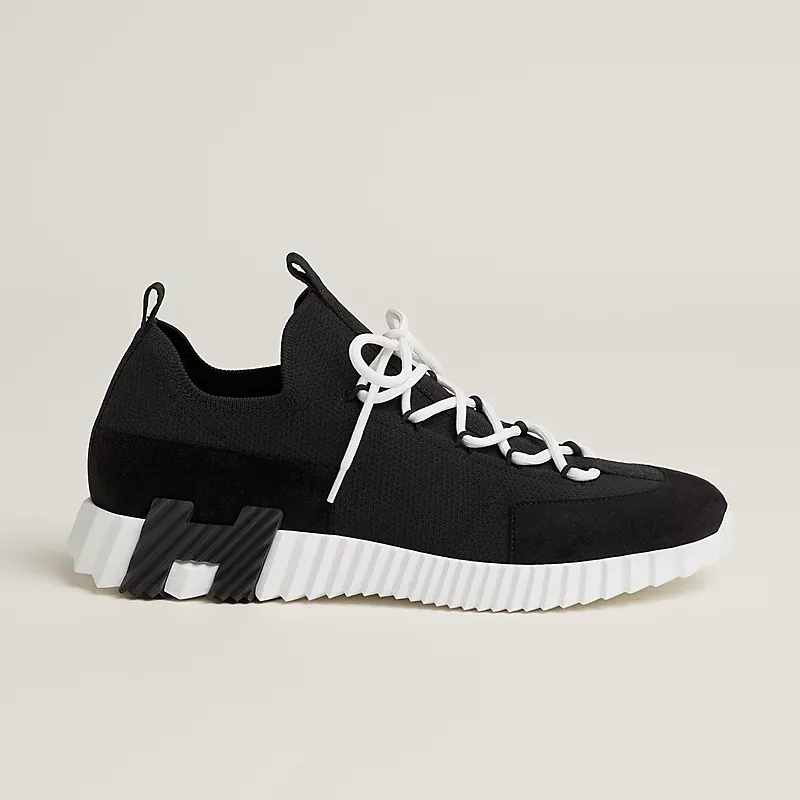 Hermès Hermès Lift Slip-On Sneakers — Black
