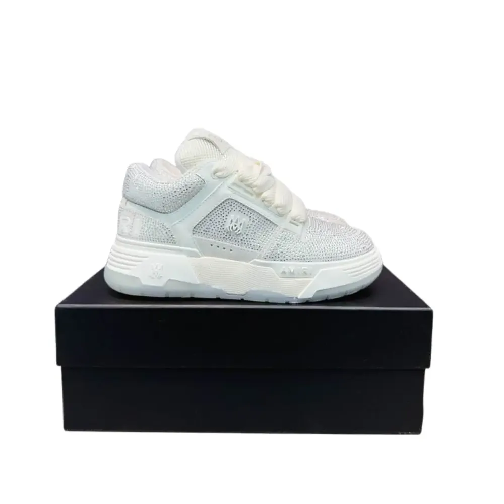 Amiri AMIRI Crystal MA 1 Sneakers — White