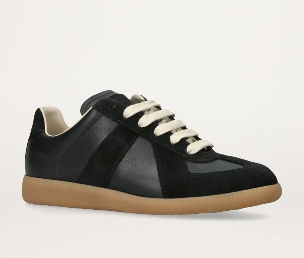 Maison Margiela Maison Margiela Low-Top Sneaker — Black