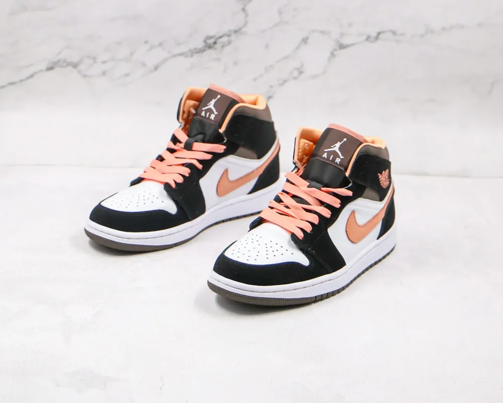 Jordan NIKE Air Jordan 1 Mid — Peach Mocha