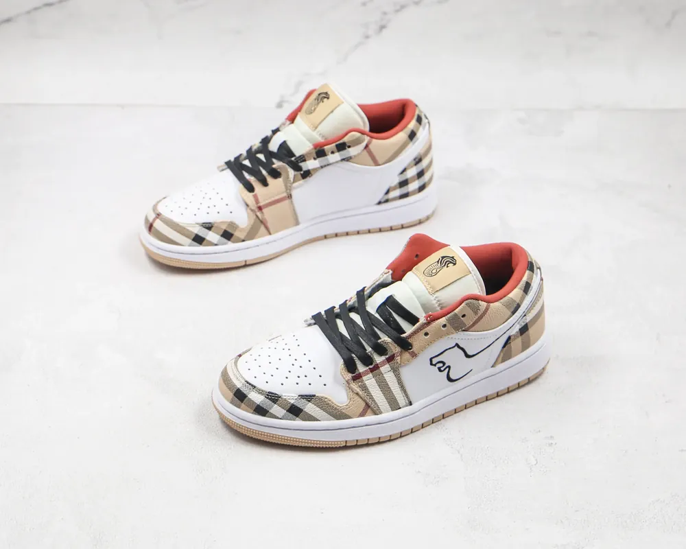 Jordan NIKE Air jordan 1 low Chequered barb tiger —
