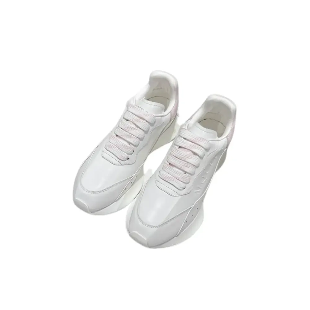 Alexander McQueen Alexander Mcqueen Sprint Runner Sneakers — White Leather