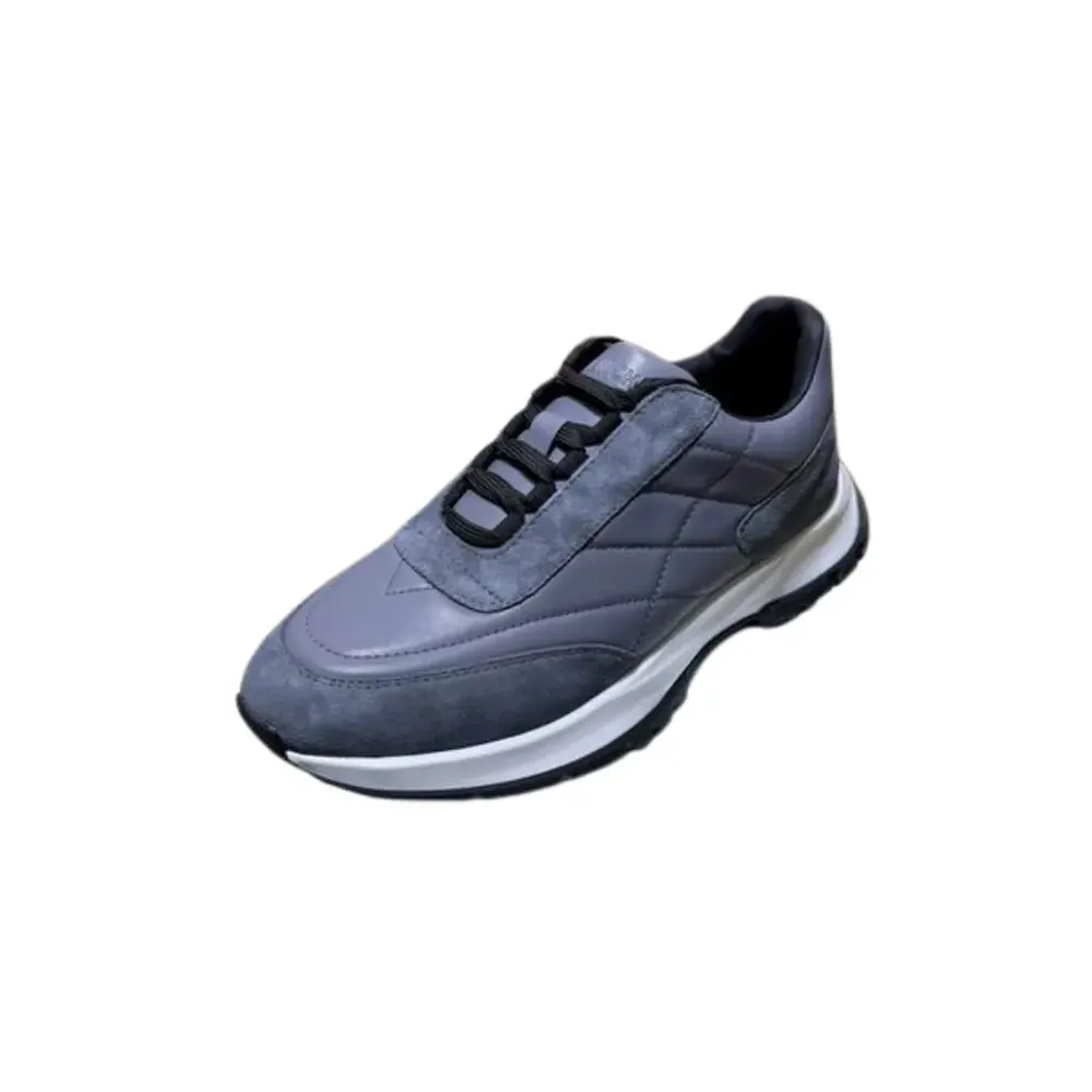 Givenchy Givenchy Cyan — Gray Leather Sneakers