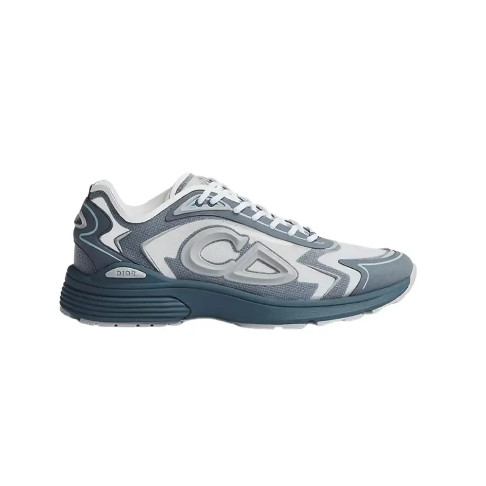 Dior B30 Countdown Tech Sneaker — Blue White Semi