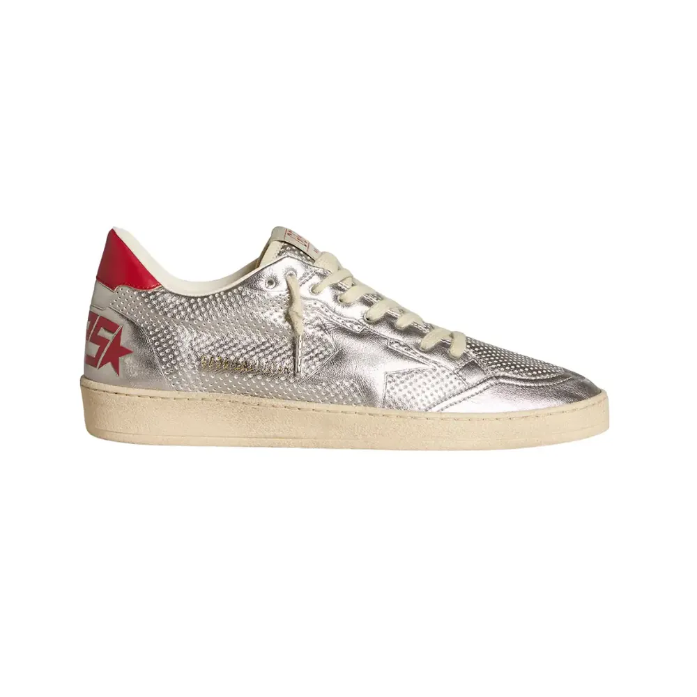 Golden Goose Golden Goose Bio-Based Ball Star — Metallic Silver
