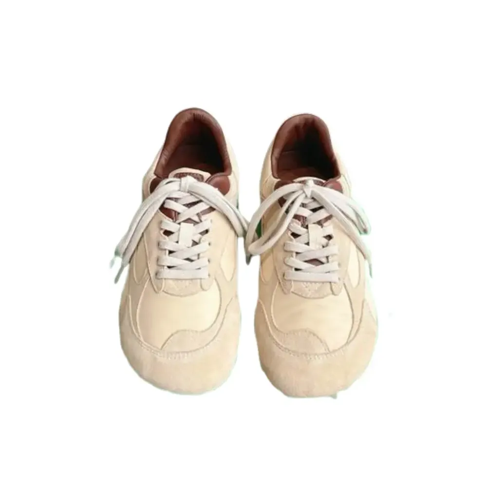 Bottega Veneta Bottega Veneta Orbit Flash Sneakers — Cream Beige