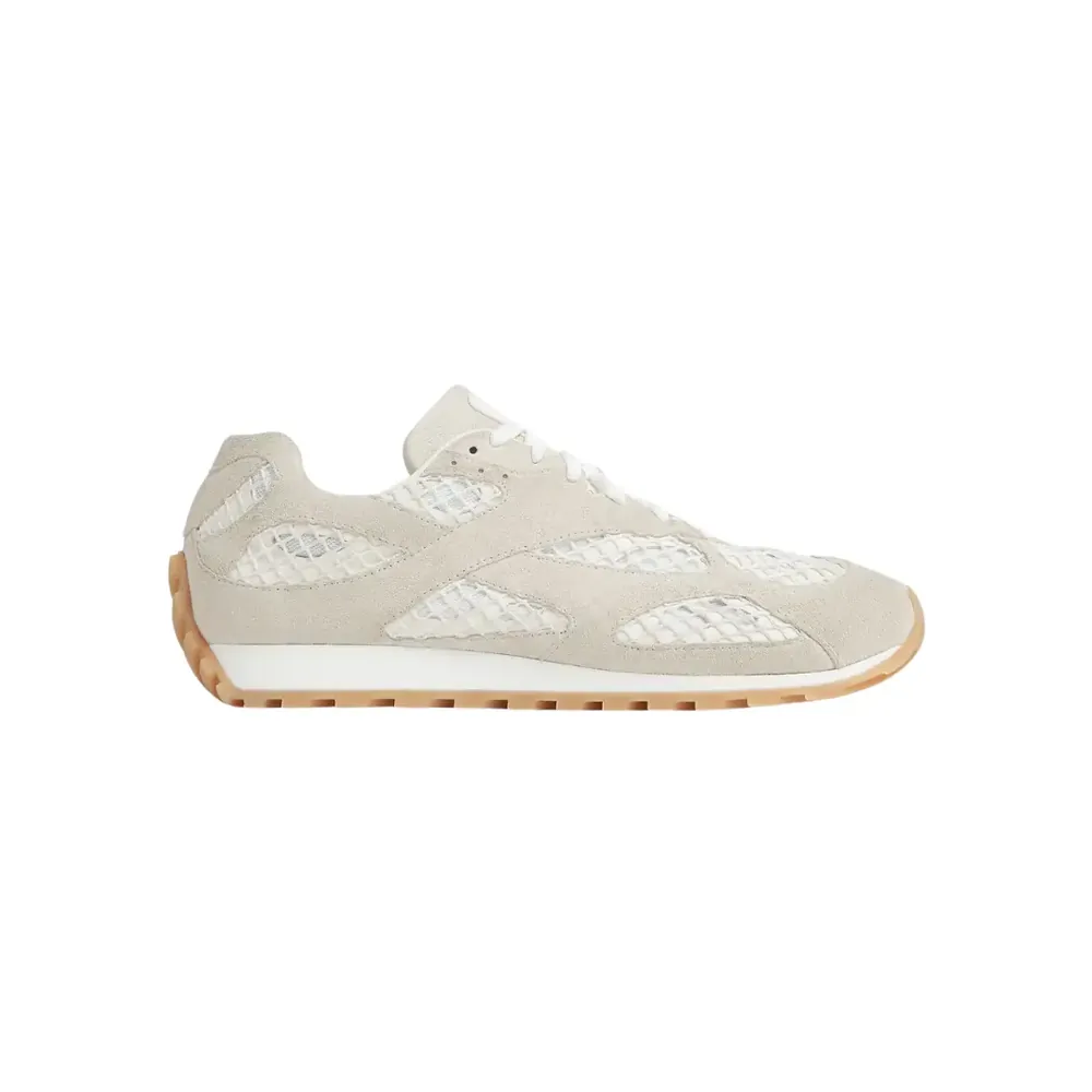 Bottega Veneta Bottega Veneta Orbit Sneaker — White Sea Salt
