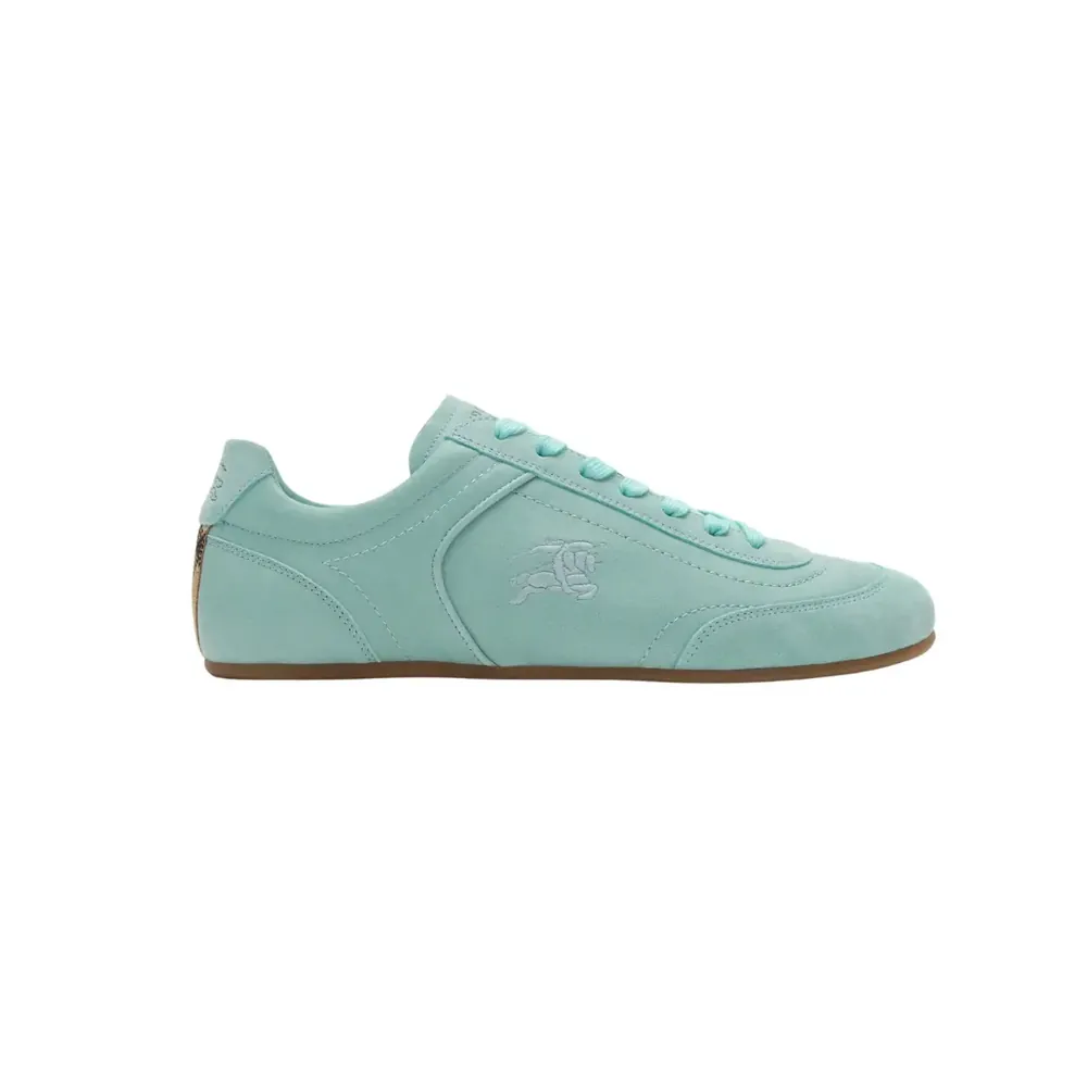 Burberry Burberry Leather Knight Runner Sneakers Tidal — Blue