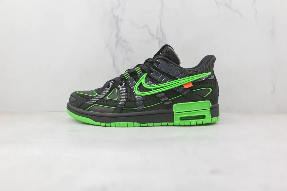 Nike Nike Air Off-White x Rubber Dunk — Green Black