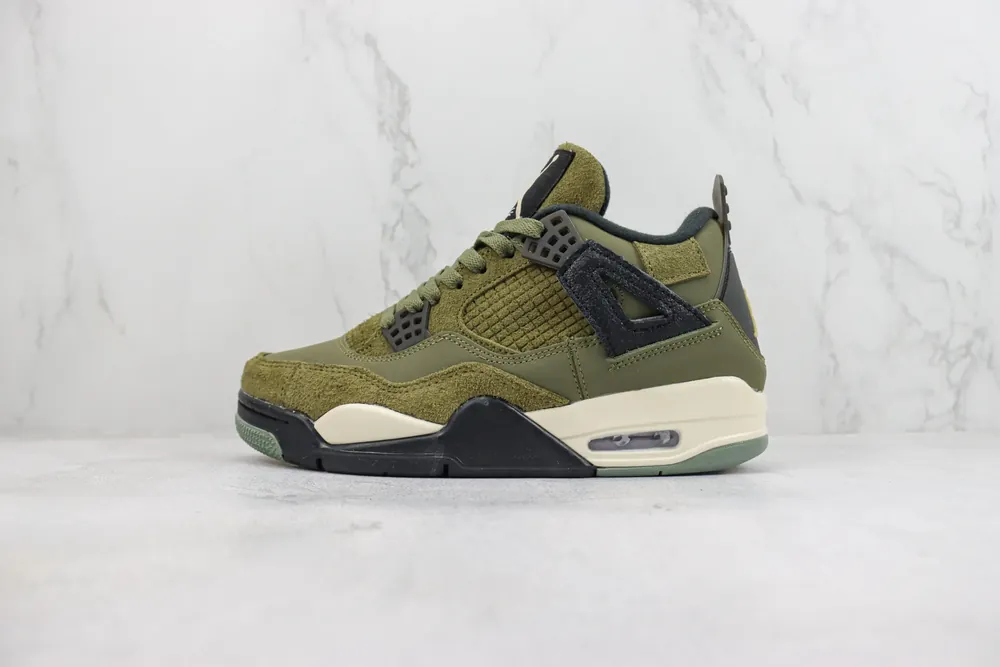 Jordan Air Jordan 4 Retro — Olive Canvas