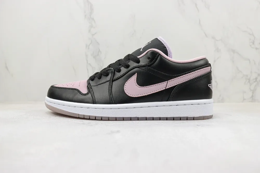 Jordan Nike Air Jordan 1 Low SE — Black Iced Lilac