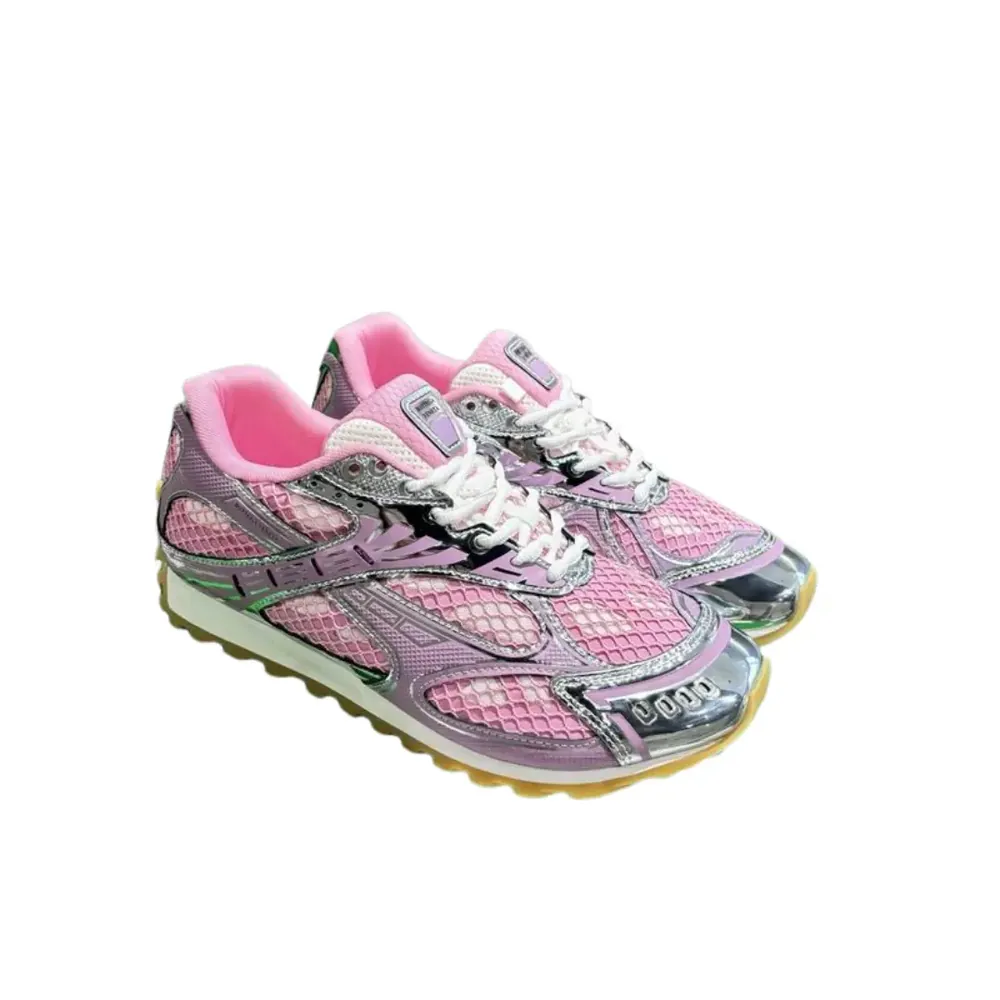 Bottega Veneta Bottega Veneta Orbit Sneakers — Rose Pink