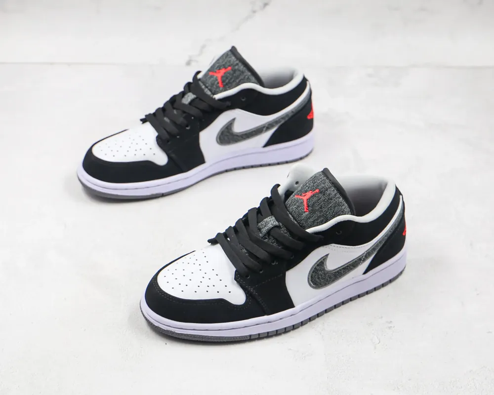 Jordan NIKE Air jordan 1 low — White black
