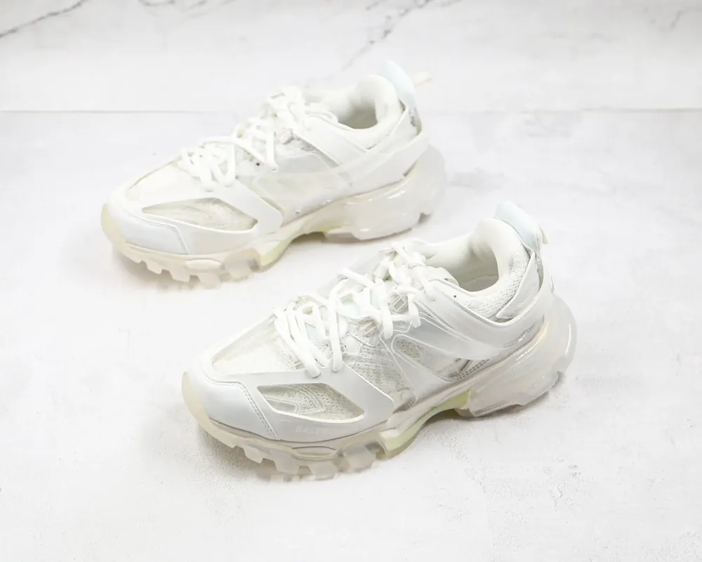 Balenciaga Balenciaga Sneaker Tess s.Gomma MAILLE — WHITE white transparent
